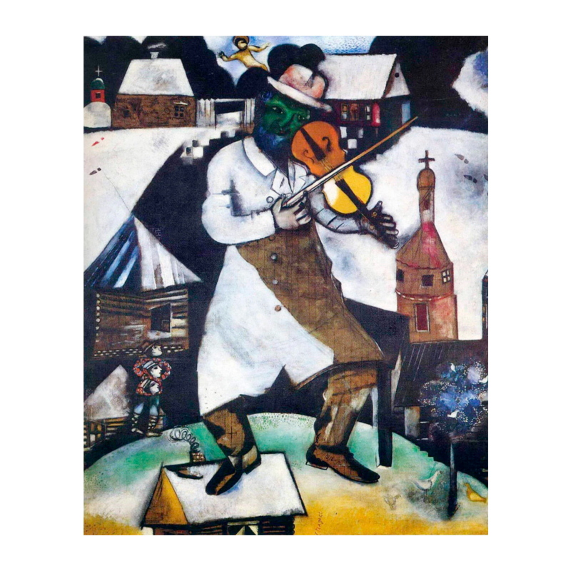 Chagall - Der Geiger